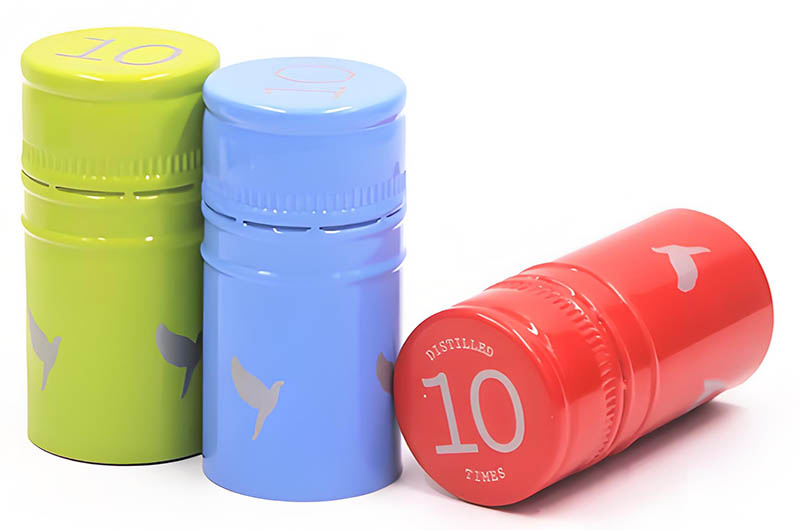 30x60mm aluminum bottle caps