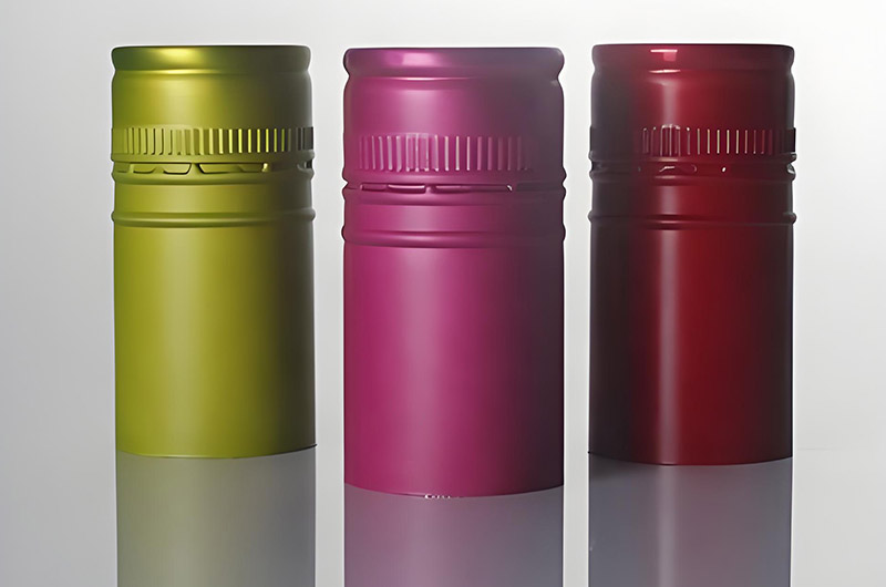 Color-coated 30×60 mm Aluminum ROPP Caps