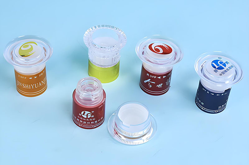 Plastic Tooth Anti-Counterfeiting for Plastic Caps