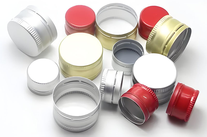 Aluminum bottle caps