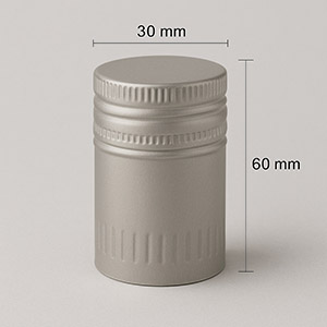 30x60mm Aluminum Screw Cap
