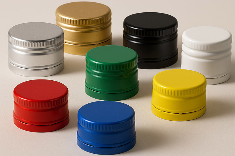 Colored ROPP Aluminum Caps