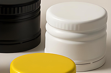 White ROPP Aluminum Cap