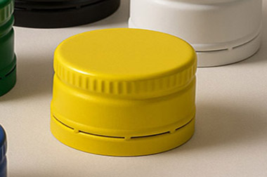 Yellow ROPP Aluminum Cap
