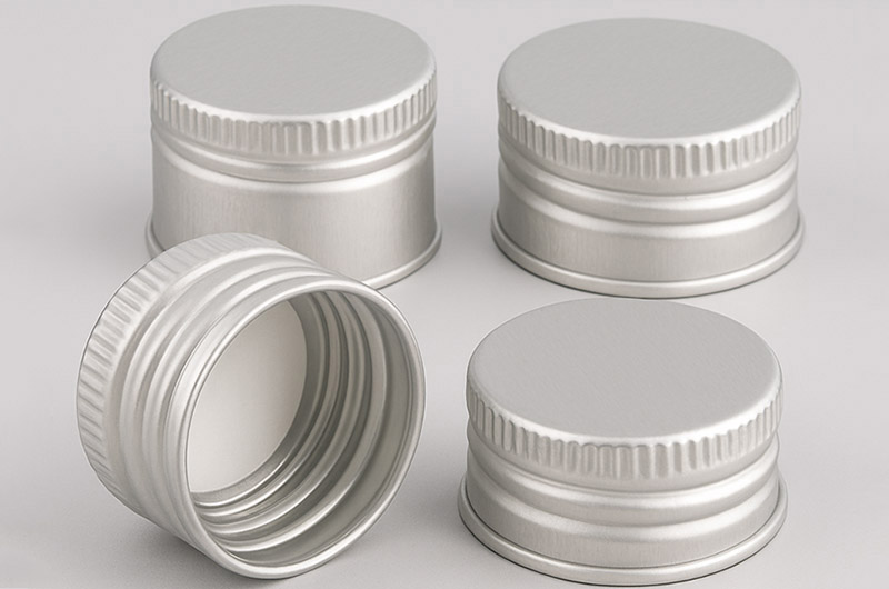 Aluminium screw caps