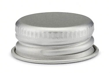 Silver 22-400 Aluminum Cap