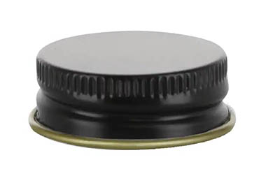Black 22-400 Aluminum Cap