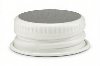 White 22-400 Aluminum Cap