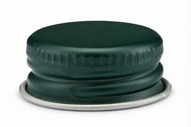 Dark Green 22-400 Aluminum Cap