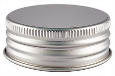 Silver 33-410 Aluminum Cap