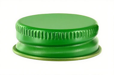 Teal Aluminum Screw Cap