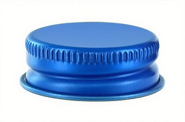 Blue Aluminum Screw Cap