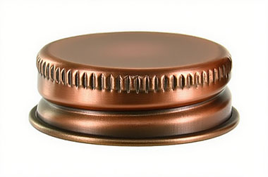Bronze Aluminum Screw Cap