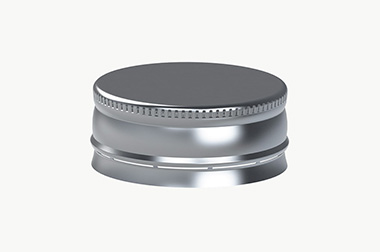 Silver Aluminum ROPP Cap