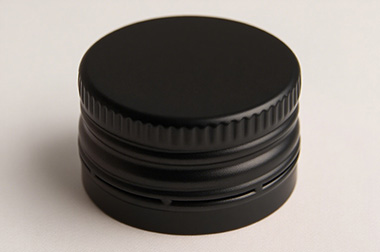 Black Aluminium ROPP Cap
