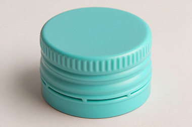 Light Blue Aluminum ROPP Cap