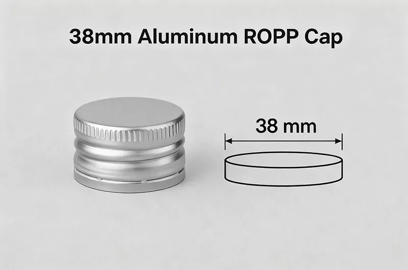 38mm Aluminum ROPP Cap