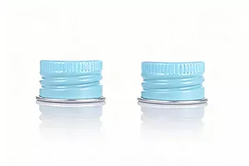 Light Blue 24 415 Aluminium Screw Cap