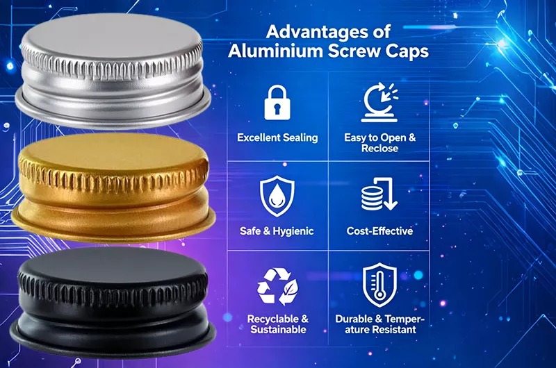 Advantages of Aluminium Screw Caps