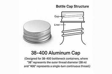 38-400 Aluminum Cap