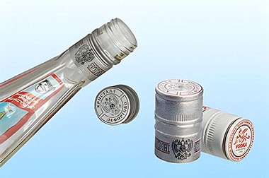 Screw out anti-counterfeiting Aluminum-Plastic Cap