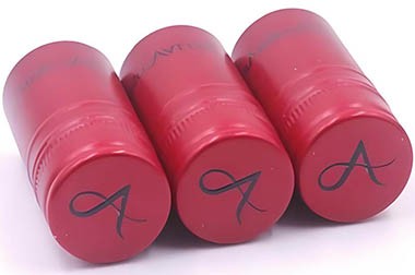 30x60mm Aluminum ROPP Caps for Wine Glass Bottles