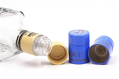 30x44 mm Roll on Pilfer Proof Spirits Aluminum Plastic Cap