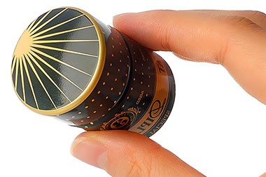 33x47mm Hot Foil Stamping Aluminum Caps